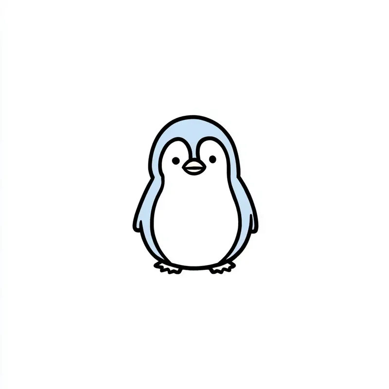 Cute Minimalist Animal Line Art