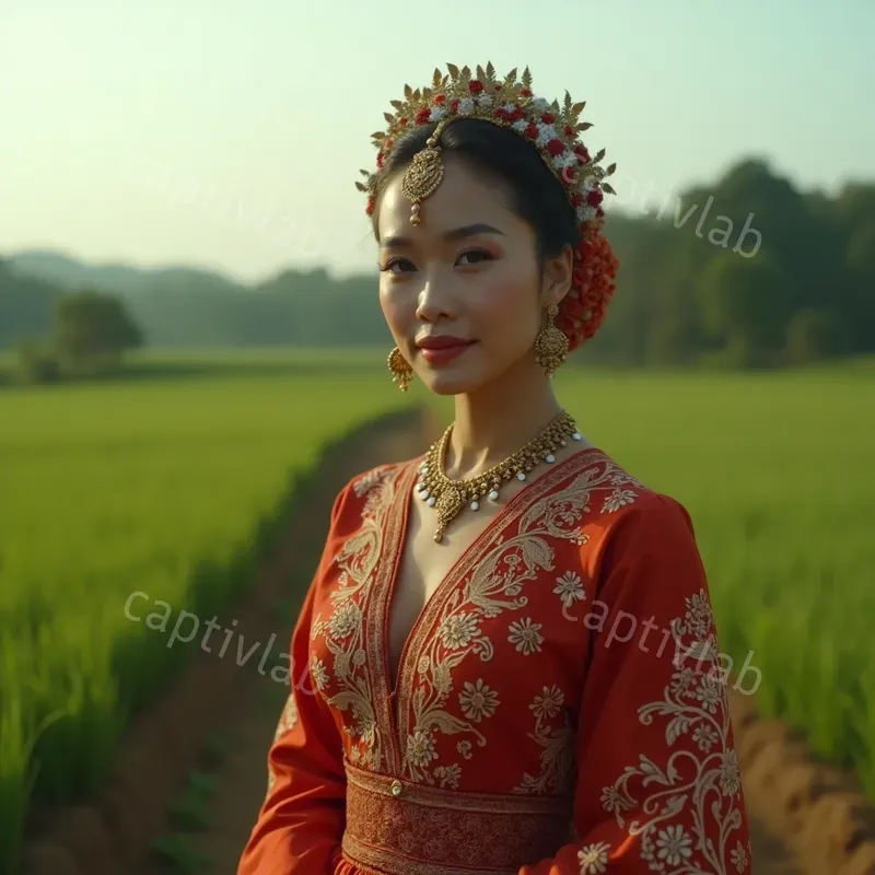 Realistic Country Traditional Attires