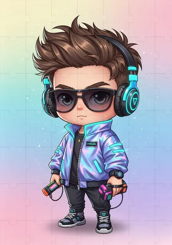 Pastel Fashion Chibi Characters