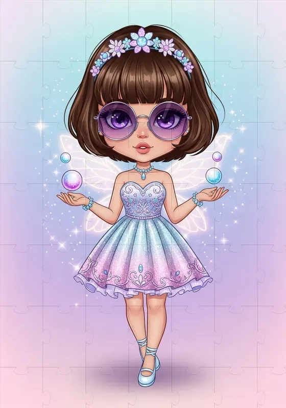 Pastel Fashion Chibi Characters