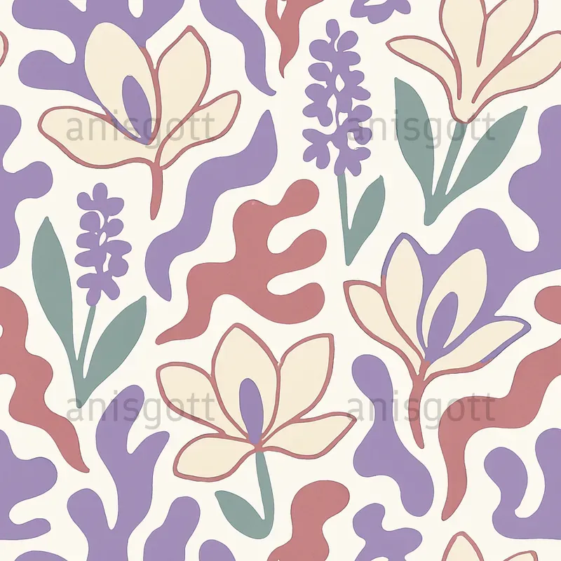 Modern Spring Botanicals Patterns