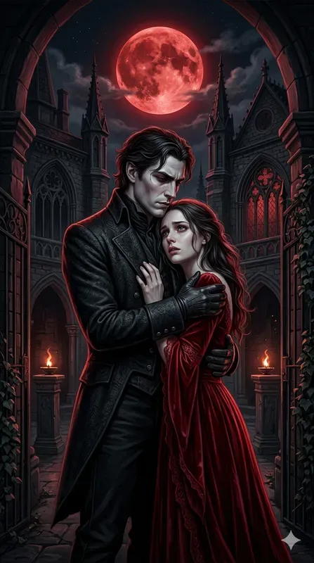 Dark Romance Book Cover Generator