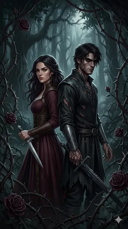 Dark Romance Book Cover Generator
