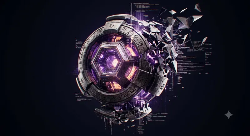 3D Glitch Art Sculptures