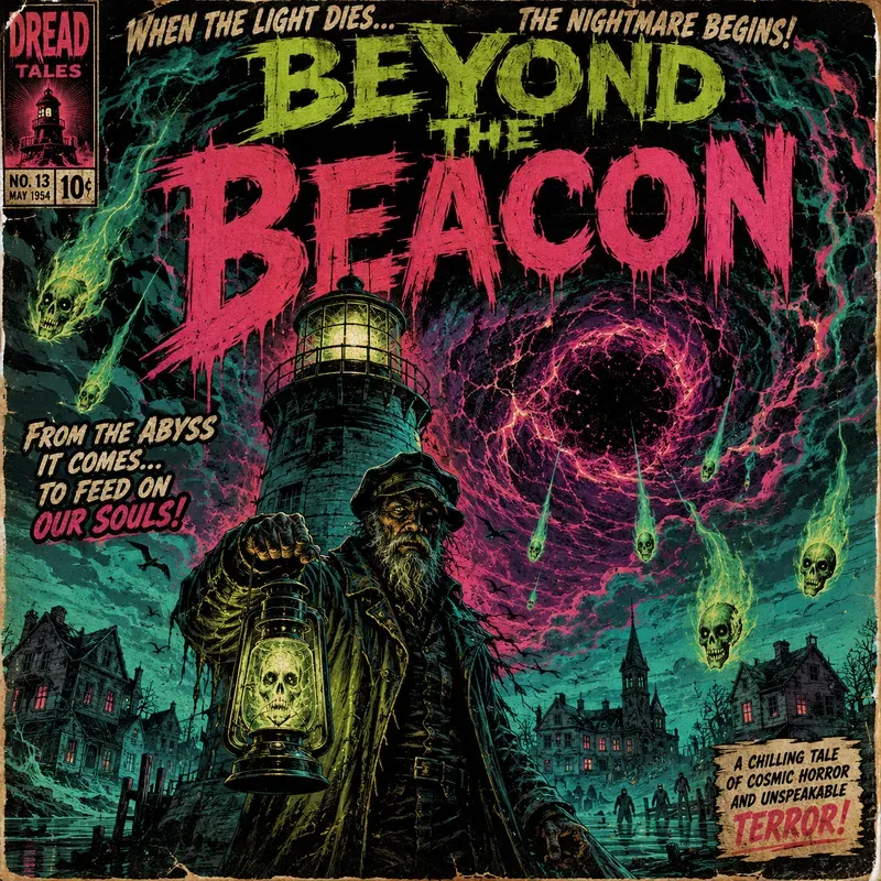 Vintage Cosmic Horror Poster Generator