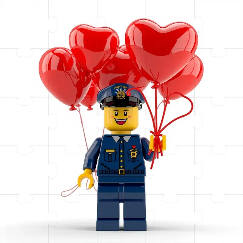 Valentine Lego Blocky Toys