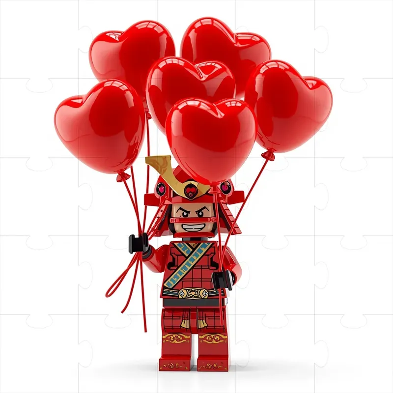 Valentine Lego Blocky Toys
