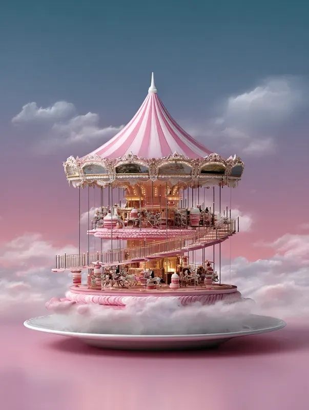 Sweet Sky Worlds Pastry Castles