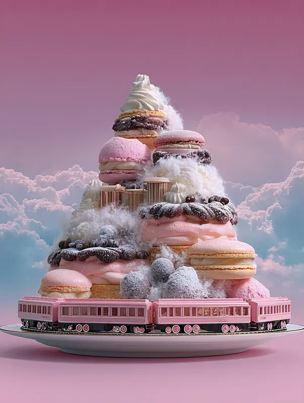 Sweet Sky Worlds Pastry Castles