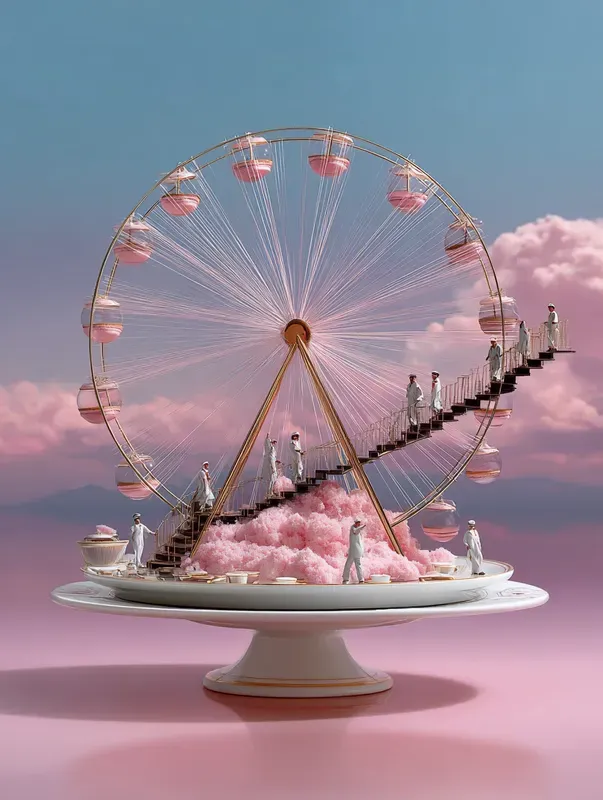 Sweet Sky Worlds Pastry Castles