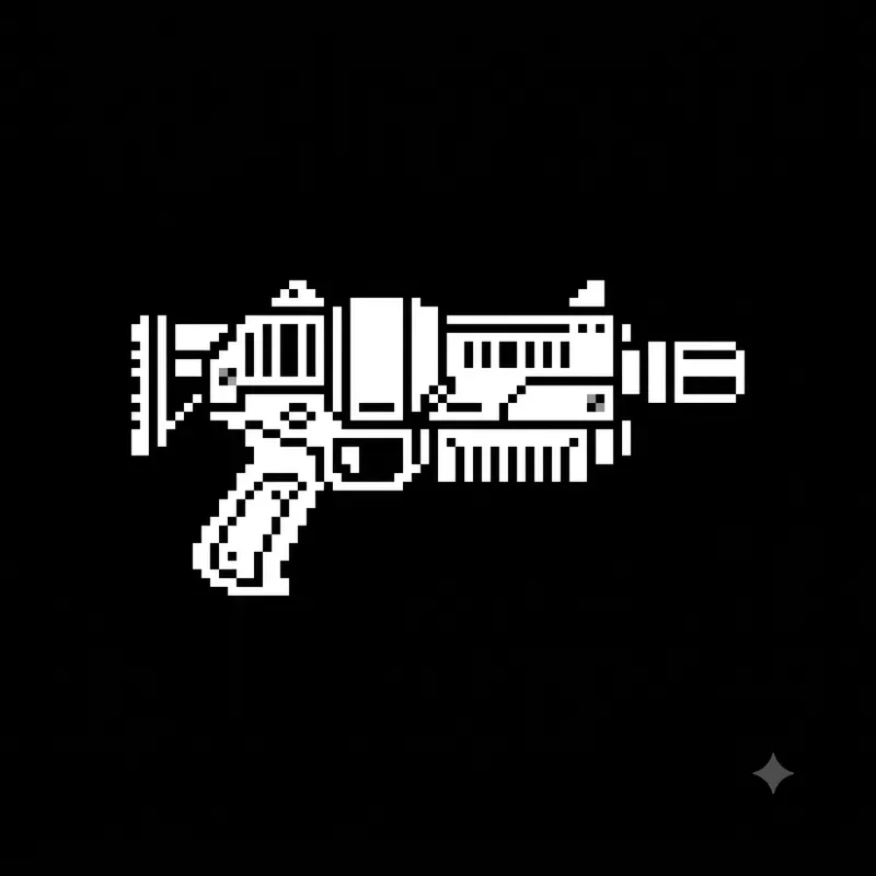 1bit Retro Pixel Art