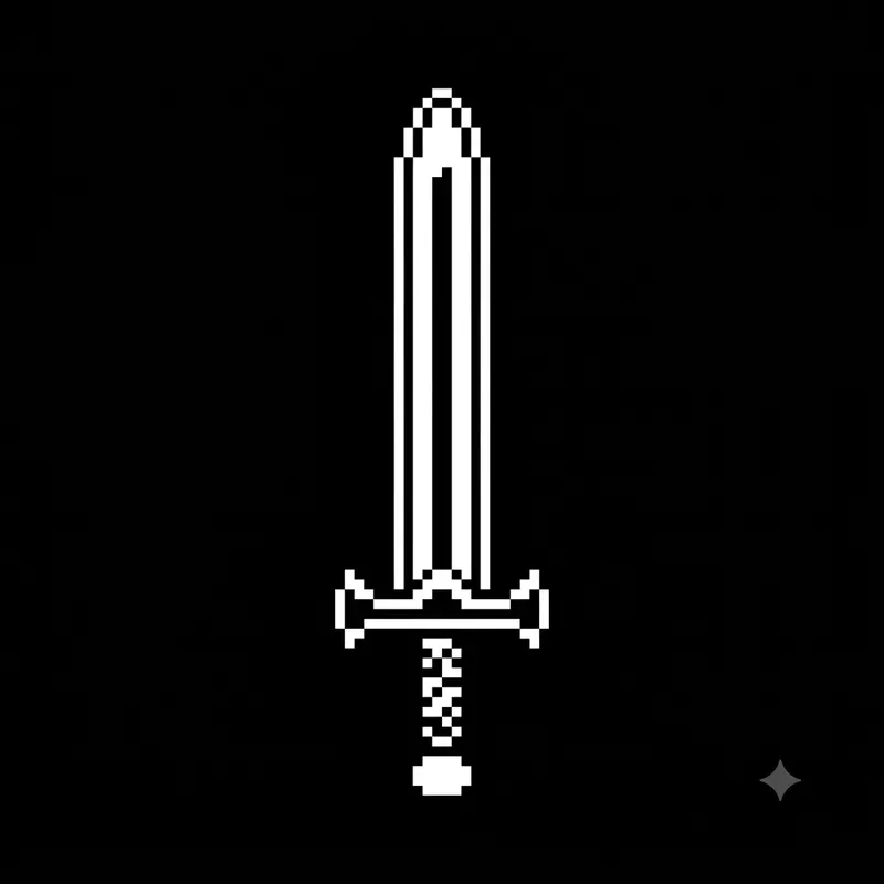 1bit Retro Pixel Art