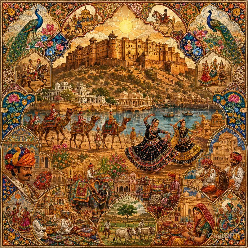 Folk Art Storytelling World Builders