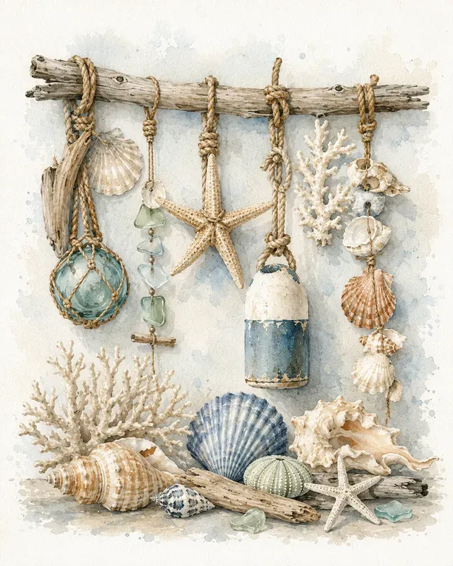 Curated Watercolor Wall Collections