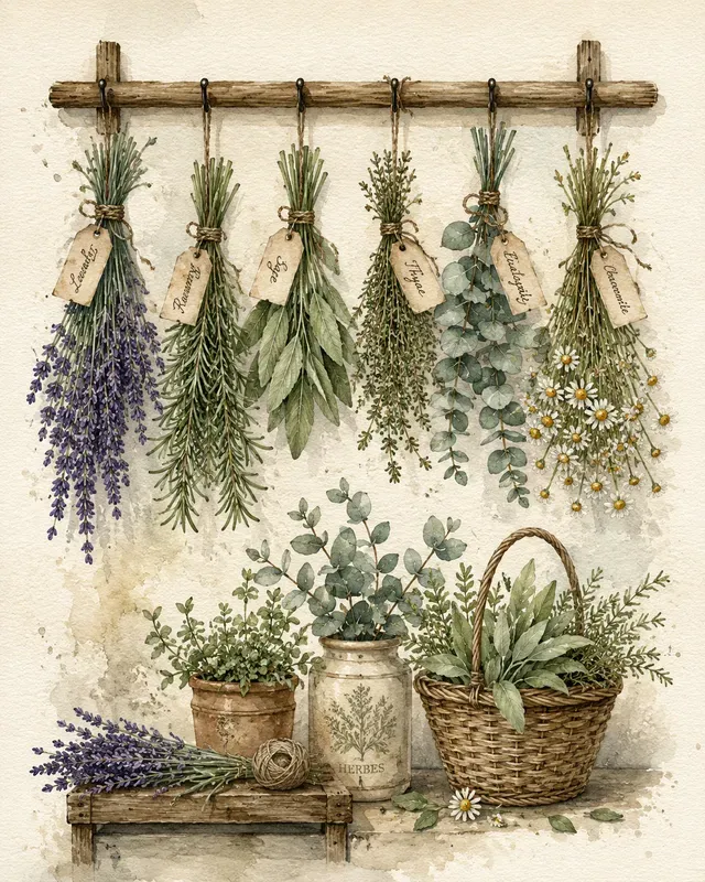 Curated Watercolor Wall Collections
