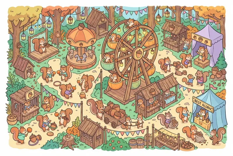 Wimmelbuch Hidden Object Scenes