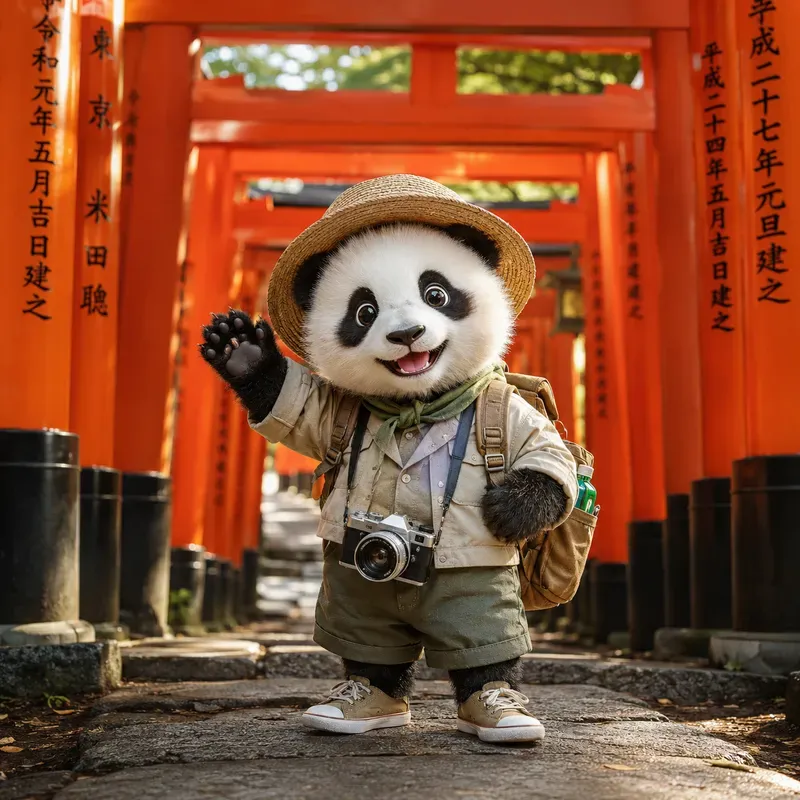 Cute Globetrotting Animal Explorers
