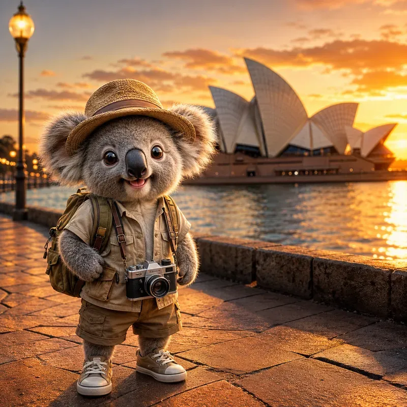 Cute Globetrotting Animal Explorers
