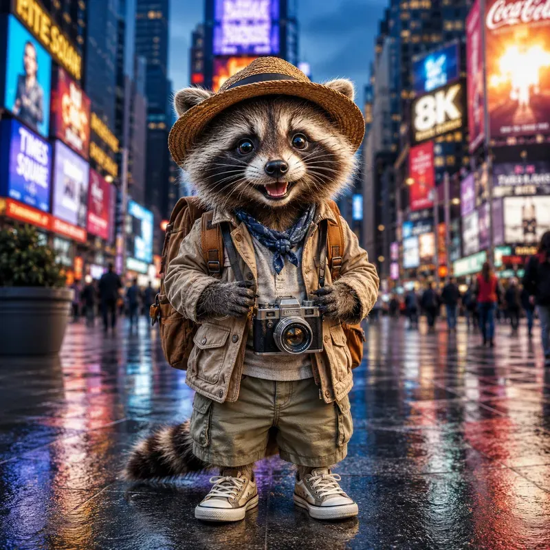 Cute Globetrotting Animal Explorers