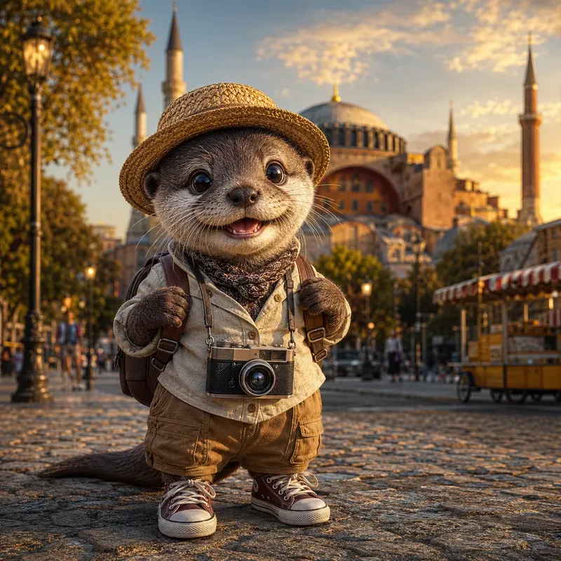 Cute Globetrotting Animal Explorers