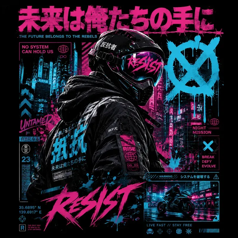 Streetwear Graphic Design Generator