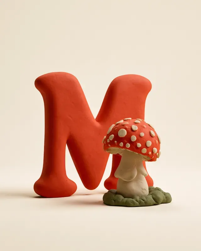 Clay Alphabet Object Cards