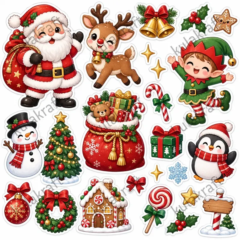 Christmas Sticker Packs