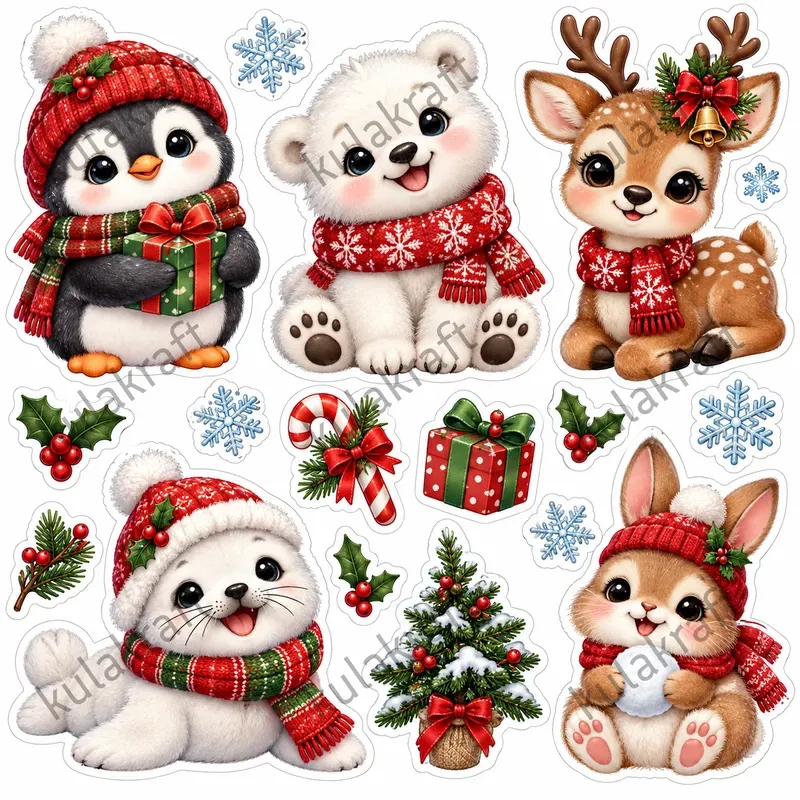 Christmas Sticker Packs