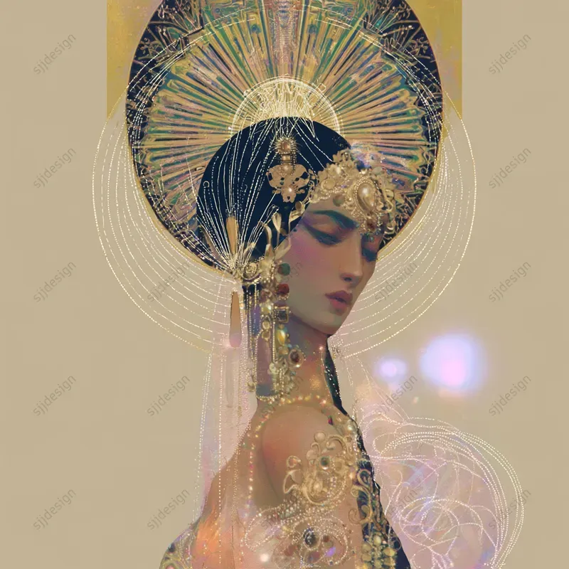 Art Nouveau Divine Visions