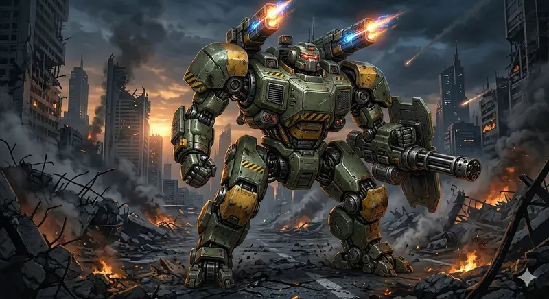 Scifi Mecha Concepts