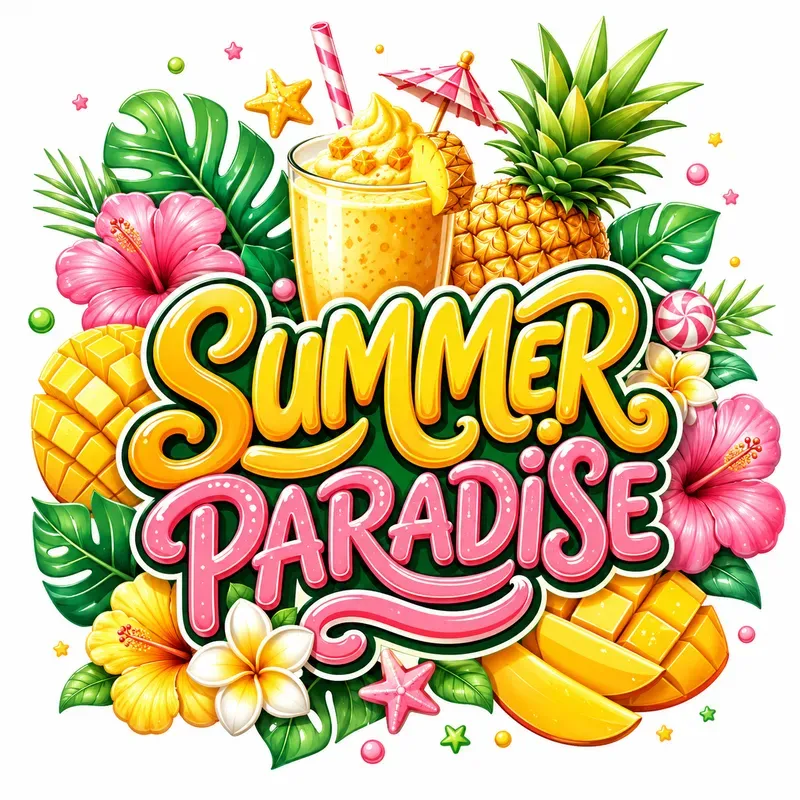 Summer Typography Packs Pro