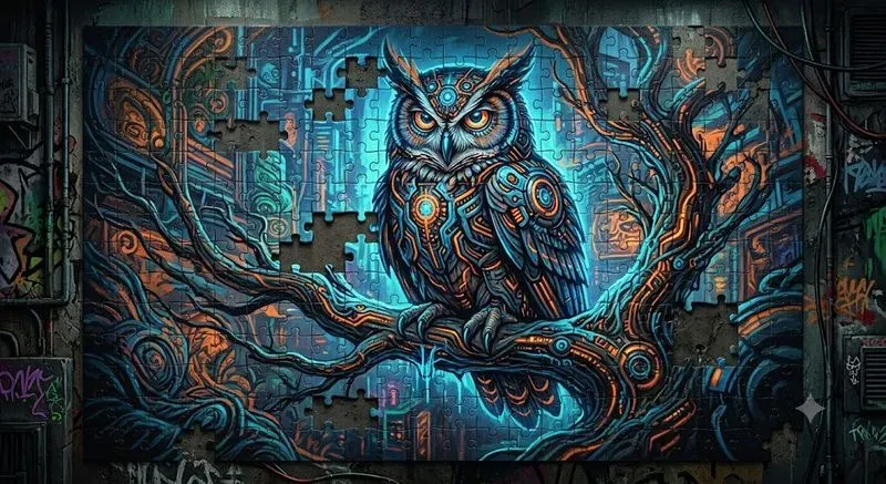 Psychedelicpunk Puzzle Portraits