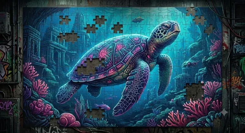 Psychedelicpunk Puzzle Portraits