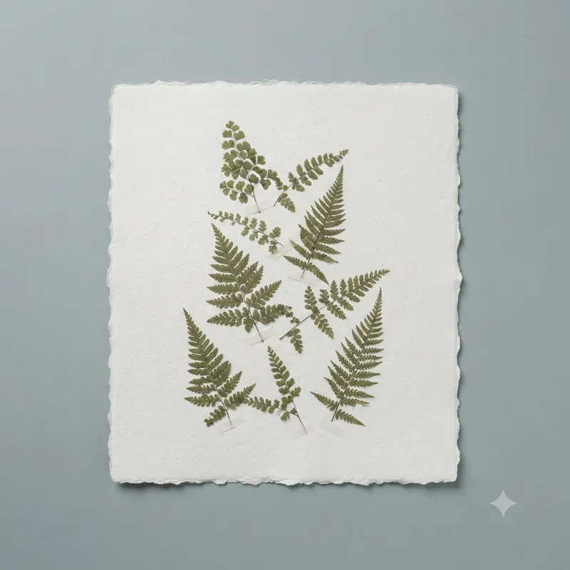 Pressed Botanical Shadow Poster Builders