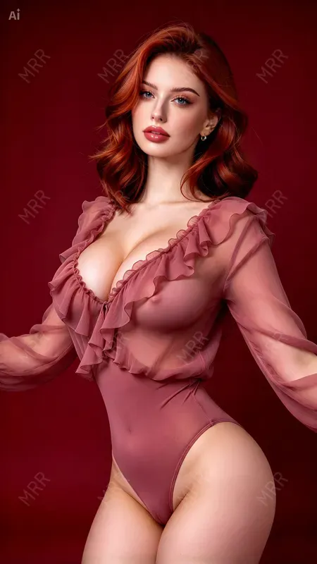 Studio Dark Red Girls