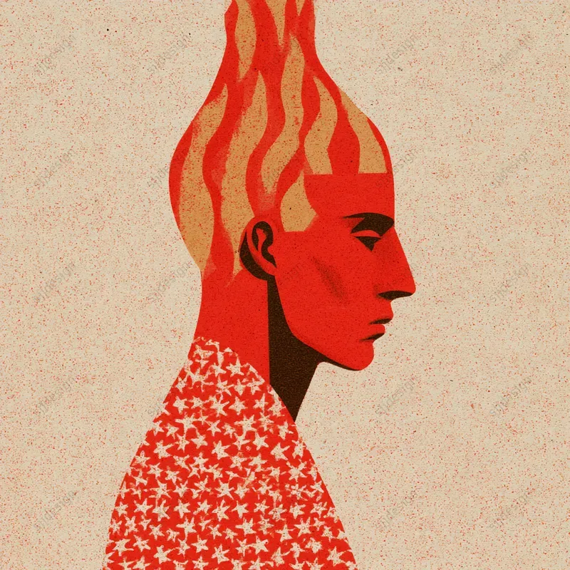 Midcentury Pop Folk Art