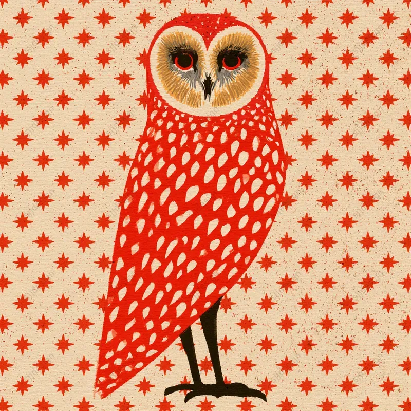Midcentury Pop Folk Art