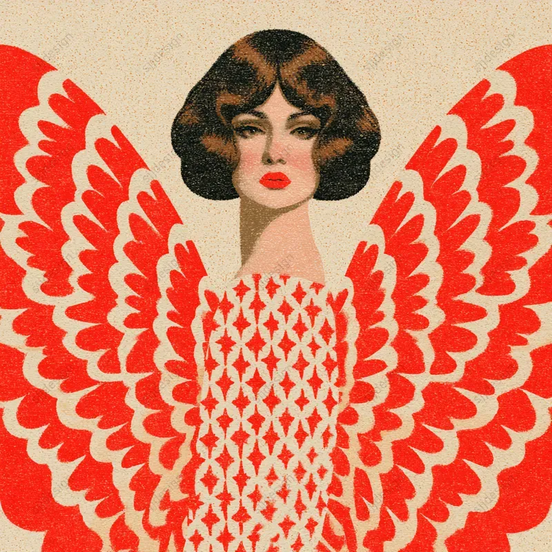 Midcentury Pop Folk Art