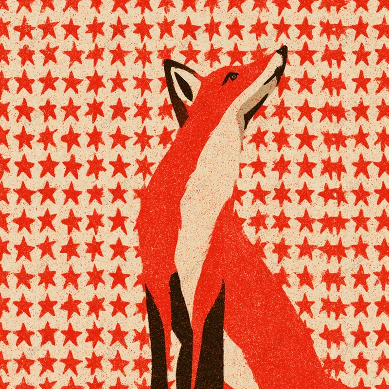 Midcentury Pop Folk Art
