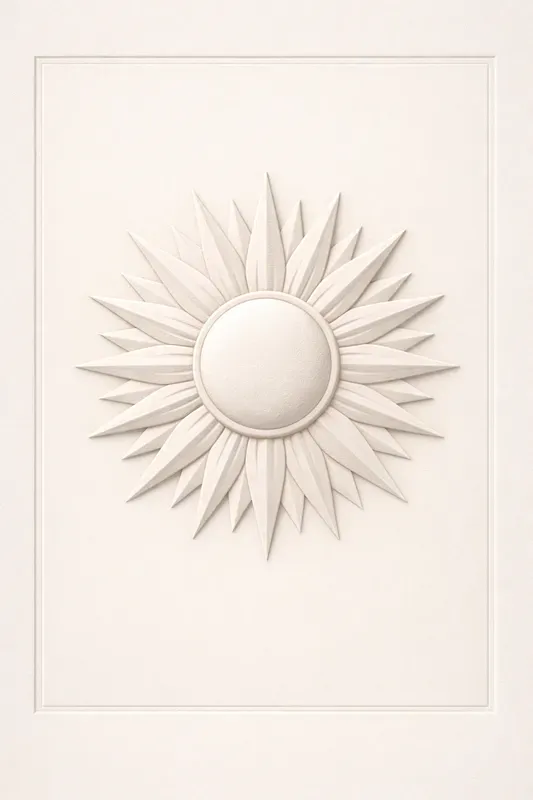 Embossed Relief Motif Posters