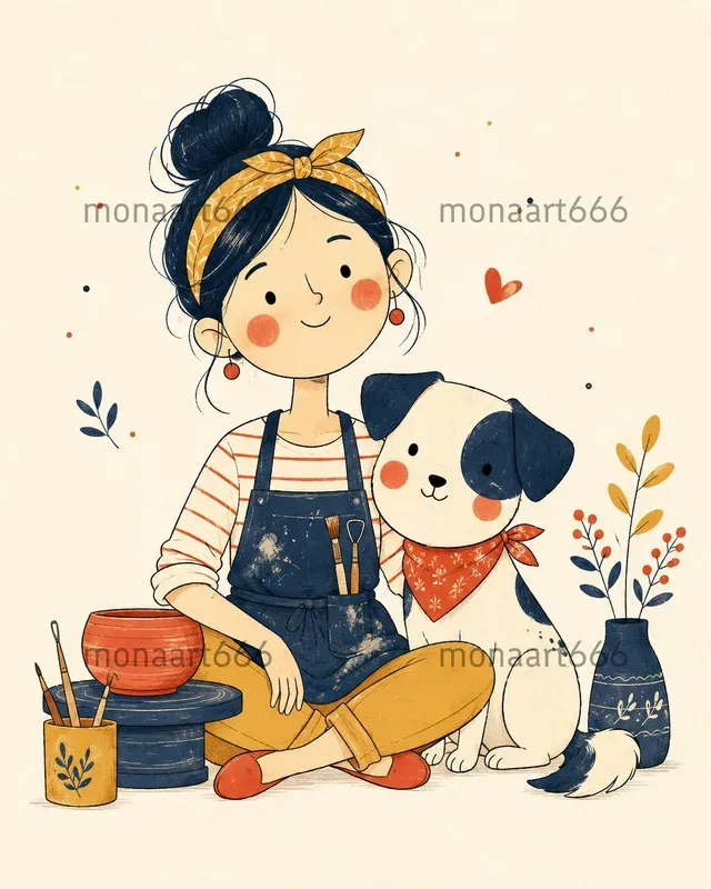 Whimsical Minimalist Ink Palettes