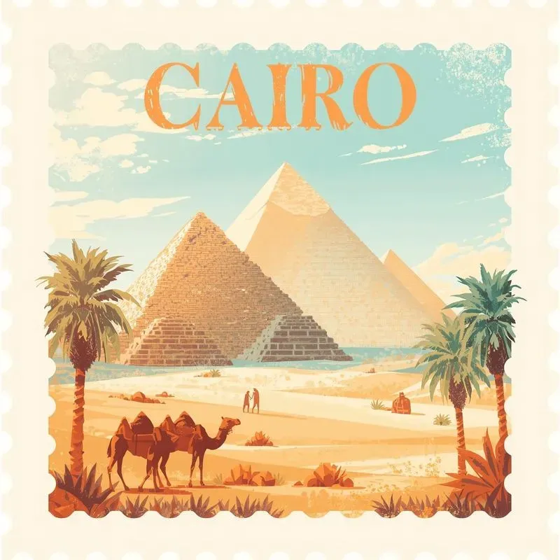 Dreamy Pastel Travel Stamp Collections