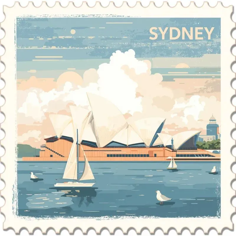 Dreamy Pastel Travel Stamp Collections