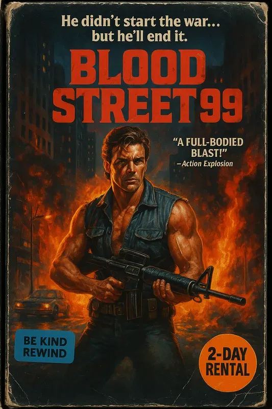 Retro 1980s Vhs Covers