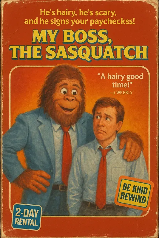 Retro 1980s Vhs Covers