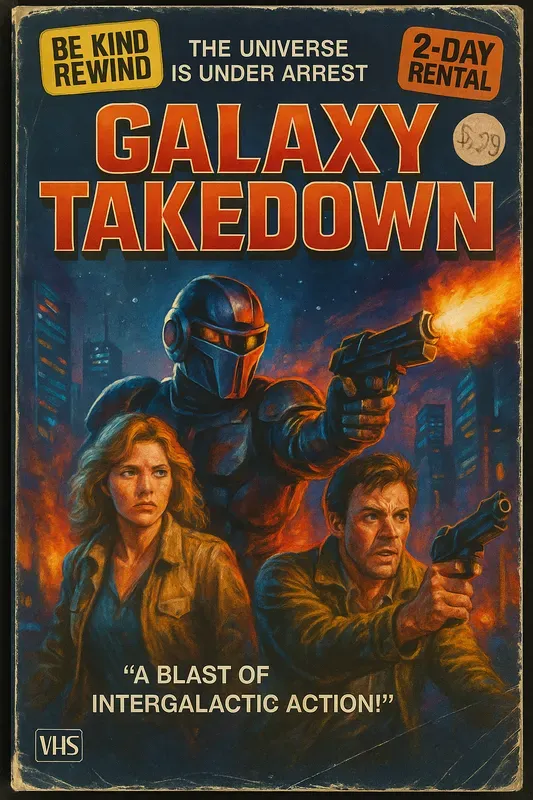 Retro 1980s Vhs Covers