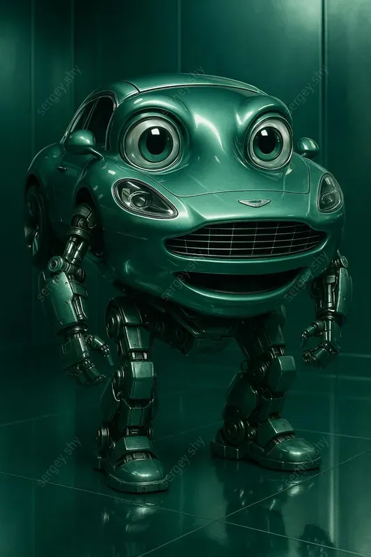 Anthropomorphic Luxury Car Mascots ChatGPT Image Prompt | PromptBase