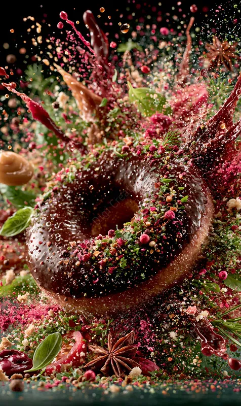 Explosive Gourmet Food Ads