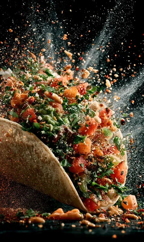 Explosive Gourmet Food Ads