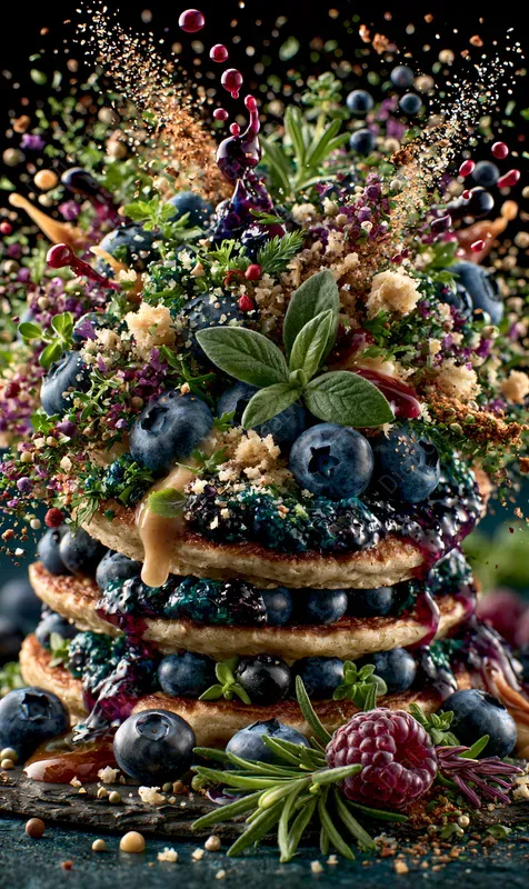 Explosive Gourmet Food Ads